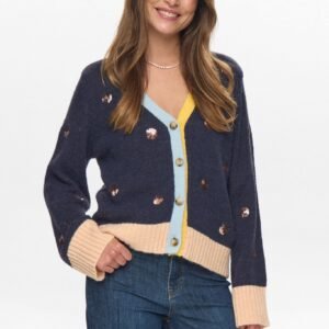 NUATMY CARDIGAN - Dark Sapphire