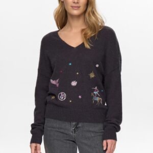 NUALMUT PULLOVER - Obsidian